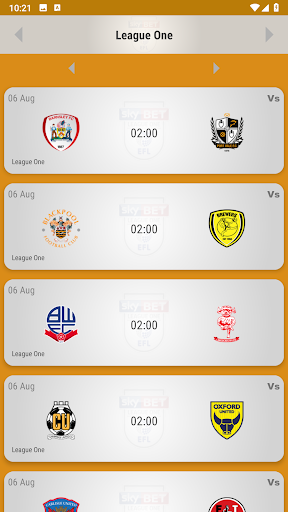 Cambridge United Fan App Screen 3