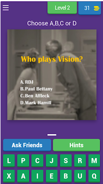 #3. Wanda Vision Quiz (Android) By: LYT Studio
