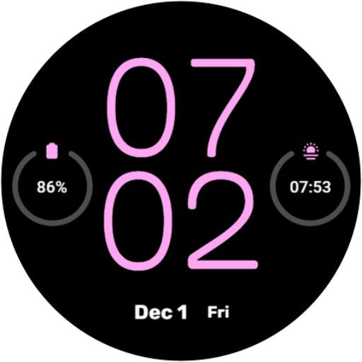 Everyday  - Pixel Watch Face Download on Windows