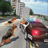 Police Dog Chasing: Crime City Simulator