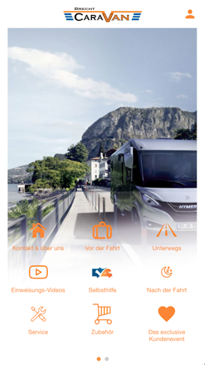 Android application Brecht Caravan App screenshort
