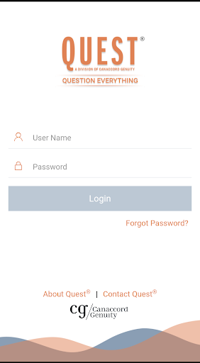 Android application QUEST GO! screenshort