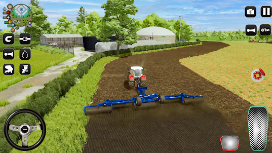 真正的拖拉機駕駛農場遊戲