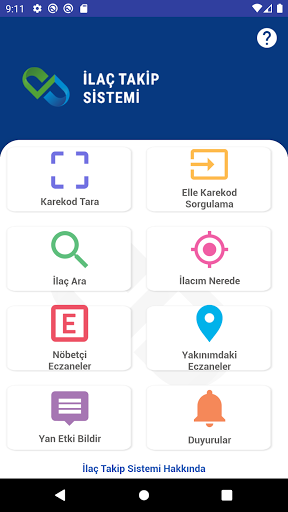 Android application İlaç Takip Sistemi (İTS) Mobil screenshort