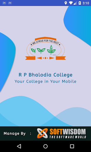 Android application RPBC Teacher screenshort