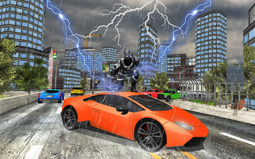 Superhero panther Robot kungfu Screen 3