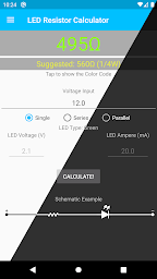 LED Resistor Calculator