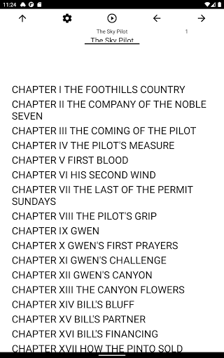 Book, The Sky Pilot Screen 3