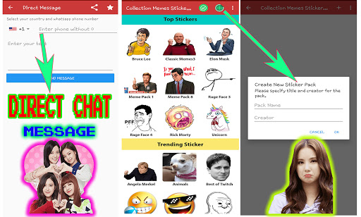 Wastickerapps Kpop Idol Sticker Maker Direct Chat Apps On Google Play