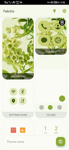 Android application Palette Theme Maker for EMUI screenshort