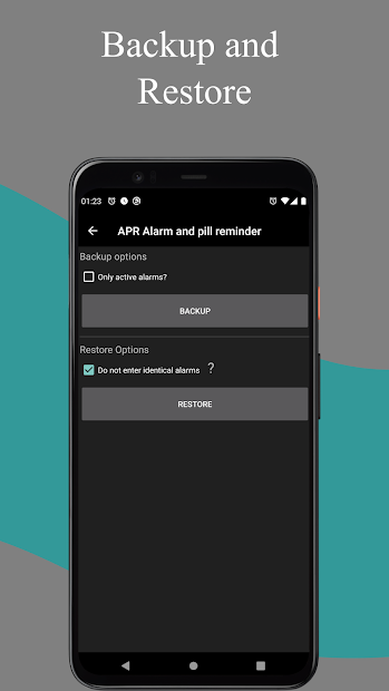 Captura de Pantalla 8 APR Alarma y aviso de remedio android