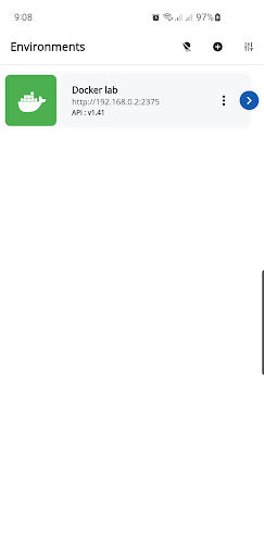 Android application Mobi Docker screenshort