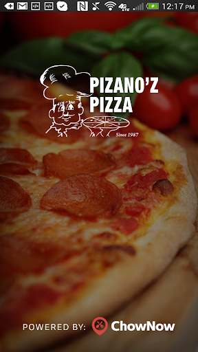 Android application PizanozPizza screenshort