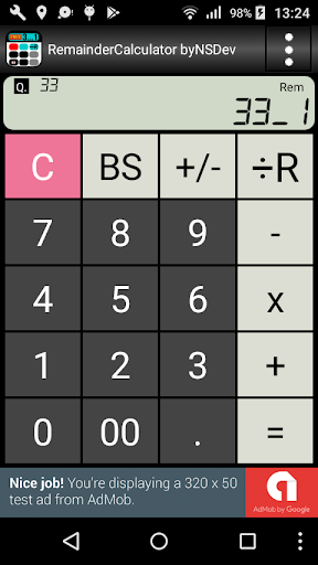 RemainderCalculator byNSDev Screen 3
