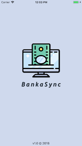 Android application BankaSync screenshort
