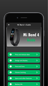 Xiaomi Mi Band 4 Guide