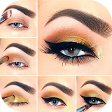 Step By Step Eyes Makeup Tutorial icon
