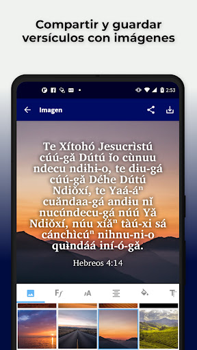 Peñoles Mixtec Bible Screen 3