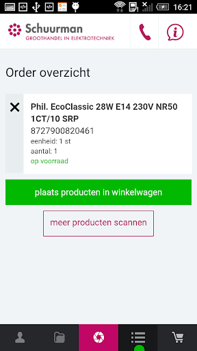 Schuurman Scanner Screen 2