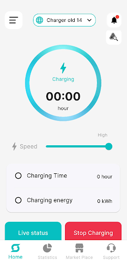 SPIN EV Charging App Screen 3