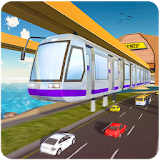 Sky Train Driver Simulator 3D icon
