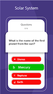 Planets Quiz: Solar System Tri