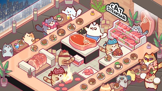 Cat Snack Bar MOD (Unlimited Gems, Cooking No CD) 6