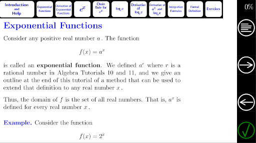 Calculus Tutorial 14 Screen 2