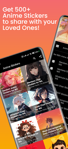 Anime Stickers for WhatsApp Screen 2