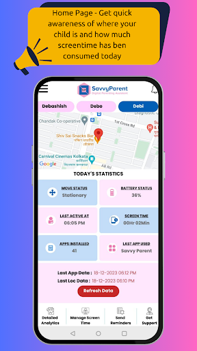 SavvyParent Screen 2