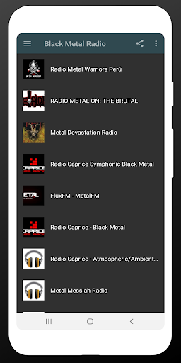 Black Metal Radio Screenshot 3 - AppWisp.com