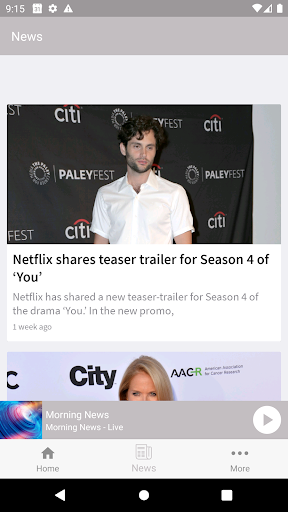Android application Michael OneCMS screenshort