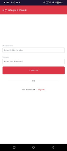 FirstFleet Driver Screen 2