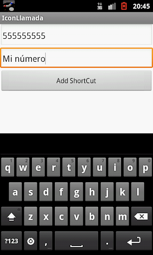 IconLlamada Screen 2