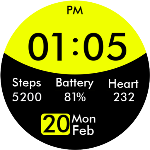 Key029 Digital Watch Face logo