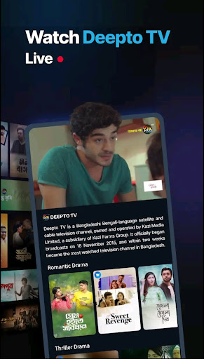 Android application DeeptoPlay for Android TV screenshort