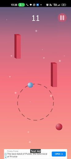 Circle Swing Ball Screen 2