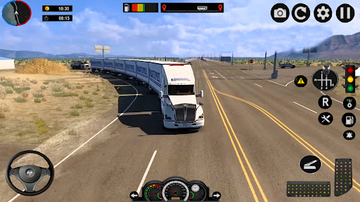 American Truck Driving Trailer Screen 3