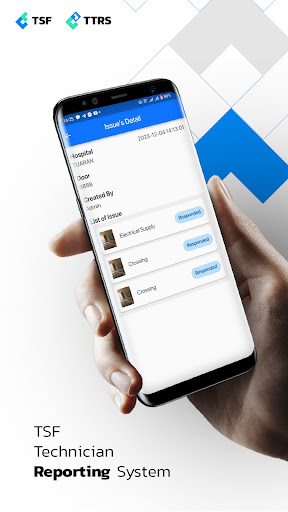 Android application TSF Reporting System screenshort