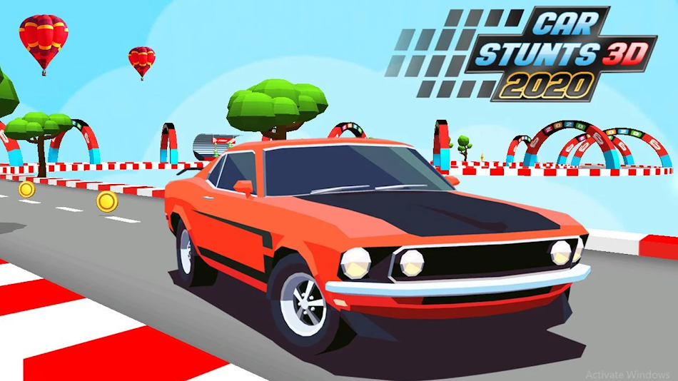 #5. Mega Ramp Car Stunt - Car Game (Android) De: Gamezeniq Technologies