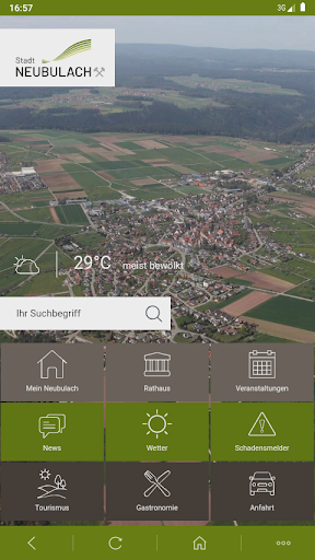 Android application Neubulach screenshort