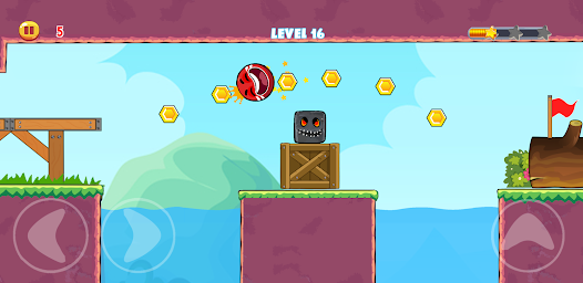 Red Hero 4 - red bounce ball 5 - التطبيقات على Google Play