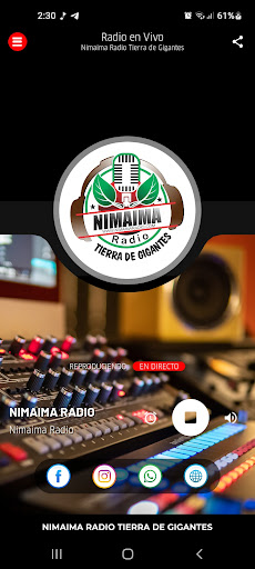 Nimaima Radio Screen 2