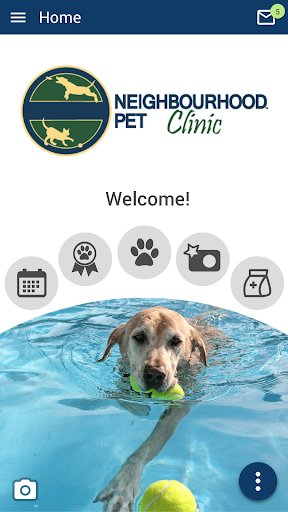 Android application Neighbourhood Pet Clinic screenshort