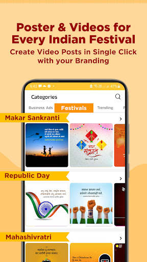 AdBanao Festival Poster Maker Screen 2
