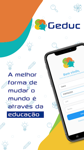 Android application Geduc Professor screenshort