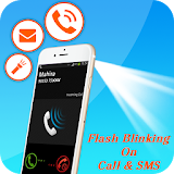 Flashlight Blinking Alert on Call & SMS icon