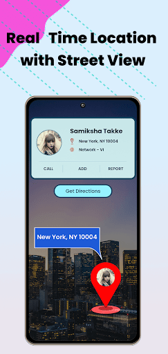 Android application Mobile Number Tracker screenshort