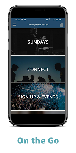 Android application First Baptist Durango screenshort