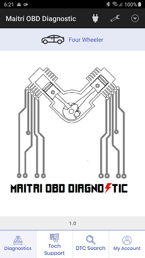 Maitri OBD Diagnostics Screen 3